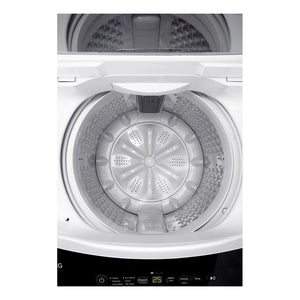 LG 8.5KG Top Load Washer - Smart Inverter WTL185W, Top View With Door Open 2