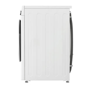 LG WV7-1409W Front Load 9Kg Washing Machine w/ Steam+, Side view
