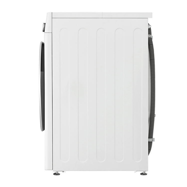 LG WV7-1409W Front Load 9Kg Washing Machine w/ Steam+, Side view