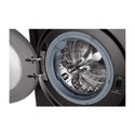 LG WV9-1408B 8kg Series 9 Front Load Washing Machine with Steam+, Drum view