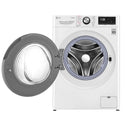 LG Front Load 8Kg Washing Machine w/ Steam+, Front view with open door