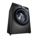 LG WV9-1409B Black Steel 9kg Front Load Washing Machine w/ Steam+