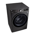 LG WV9-1409B Black Steel 9kg Front Load Washing Machine w/ Steam+