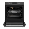Westinghouse WVE617DSC 60cm Dark Stainless Steel 8-Function Electric Oven, Front open