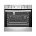 Westinghouse WVE645S 60cm Electric Built-In Oven & 60cm Ceramic Cooktop Pack, Front view