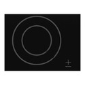 Westinghouse WVE645S 60cm Electric Built-In Oven & 60cm Ceramic Cooktop Pack, Cooktop view