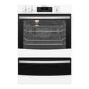 Westinghouse WVE665W White Multifunction Separate Grill, Front view