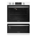 Westinghouse WVE665WC 60cm White Built-in Wall Oven, Front view