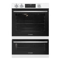 Westinghouse WVE665WC 60cm White Built-in Wall Oven, Front view