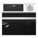 Westinghouse WVE665WC 60cm White Built-in Wall Oven, Control panel display view