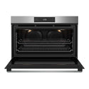 Westinghouse WVE915SCA 90cm Electric Built-In Oven, Front view with door open