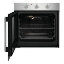 Westinghouse 60cm Multi-Function Side-Opening Oven Stainless Steel WVES6314SDL, Left Side Open View