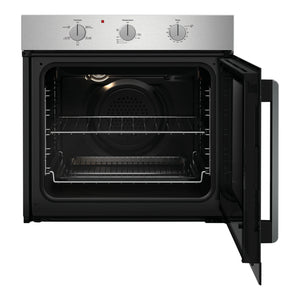 Westinghouse 60cm Right-Opening 5 Function Electric Built-In Oven Steel WVES6314SDR, Ride Side Open View