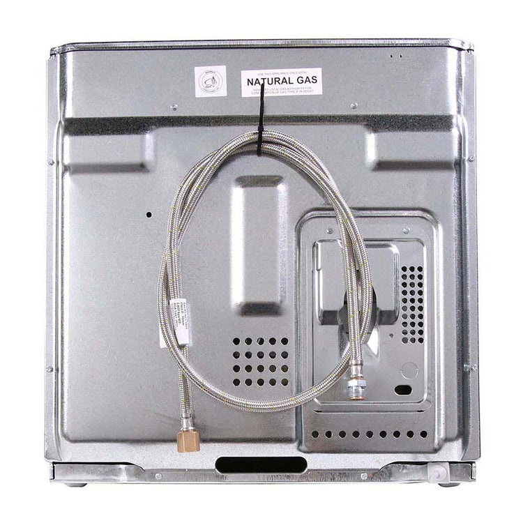 Westinghouse 60cm Gas Built-In Oven Stainless Steel WVG615SCLP, Back view