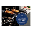 Westinghouse WVG615SCNG 60cm Gas Built-In Oven Stainless Steel, Front right view