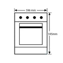 Westinghouse WVG615WLP 60cm White Multifunction Oven