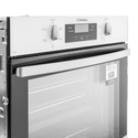 Westinghouse WVG615WNG 60cm Built-In Oven Natural Gas White, Control panel side view