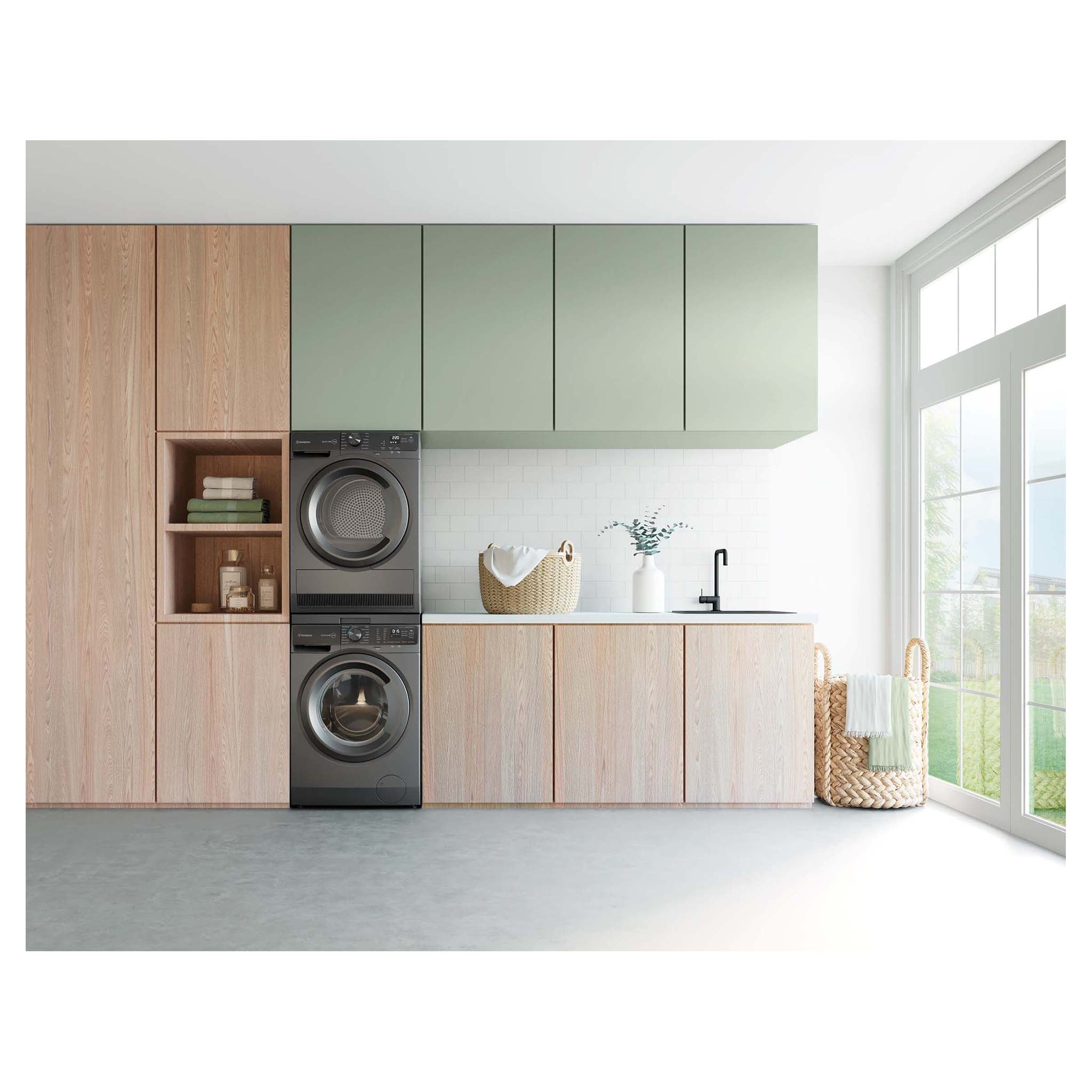 Westinghouse 10kg EasyCare 700 Front Load Washing Machine WWF1044M7SA, Lifestyle