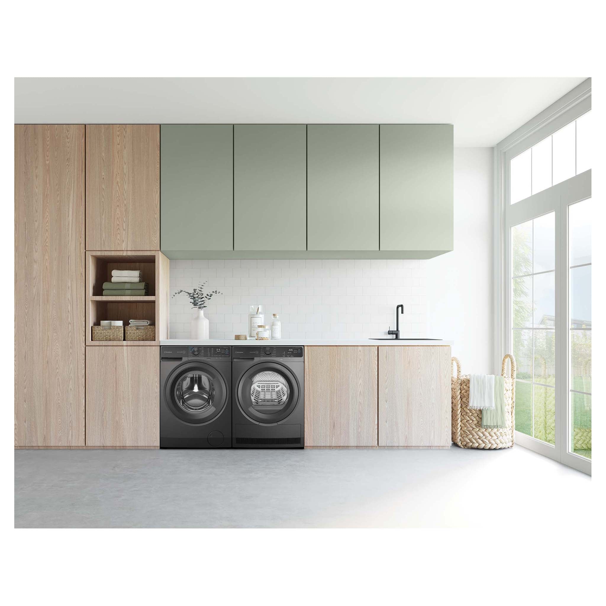 Westinghouse 10kg EasyCare 700 Front Load Washing Machine WWF1044M7SA, Lifestyle