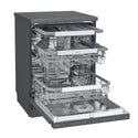 LG XD3A15MB 15 Places QuadWash Dishwasher, Matte Black finish