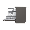 LG XD3A25BS QuadWash 60cm 15 Place Freestanding Dishwasher Black Stainless