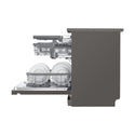LG XD3A25BS QuadWash 60cm 15 Place Freestanding Dishwasher Black Stainless