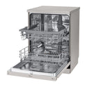 LG XD5B14PS QuadWash 60cm 14 Place Freestanding Dishwasher Platinum Steel