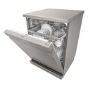 LG XD5B14PS QuadWash 60cm 14 Place Freestanding Dishwasher Platinum Steel