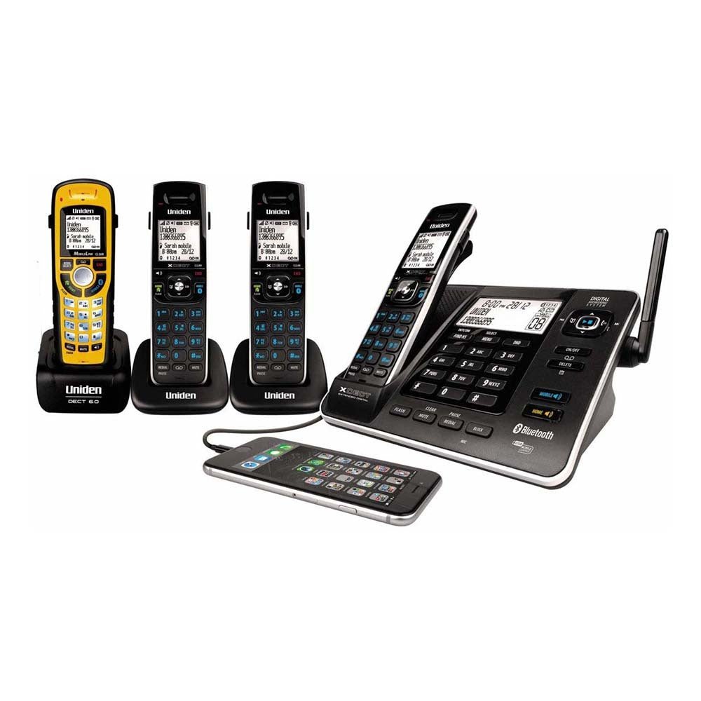 Codelens Phones Uniden XDECT83553WP Cordless Phone System | Appliance Giant